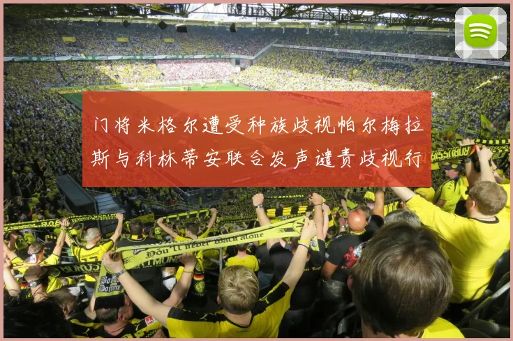 门将米格尔遭受种族歧视帕尔梅拉斯与科林蒂安联合发声谴责歧视行为